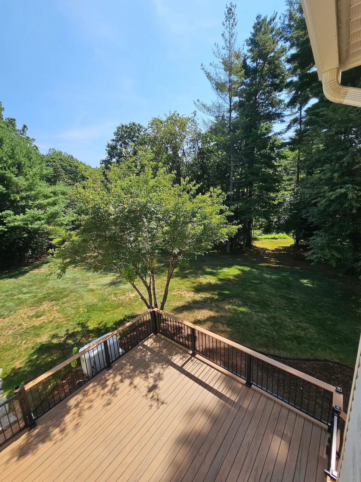 Quality deck construction with professional-grade materials