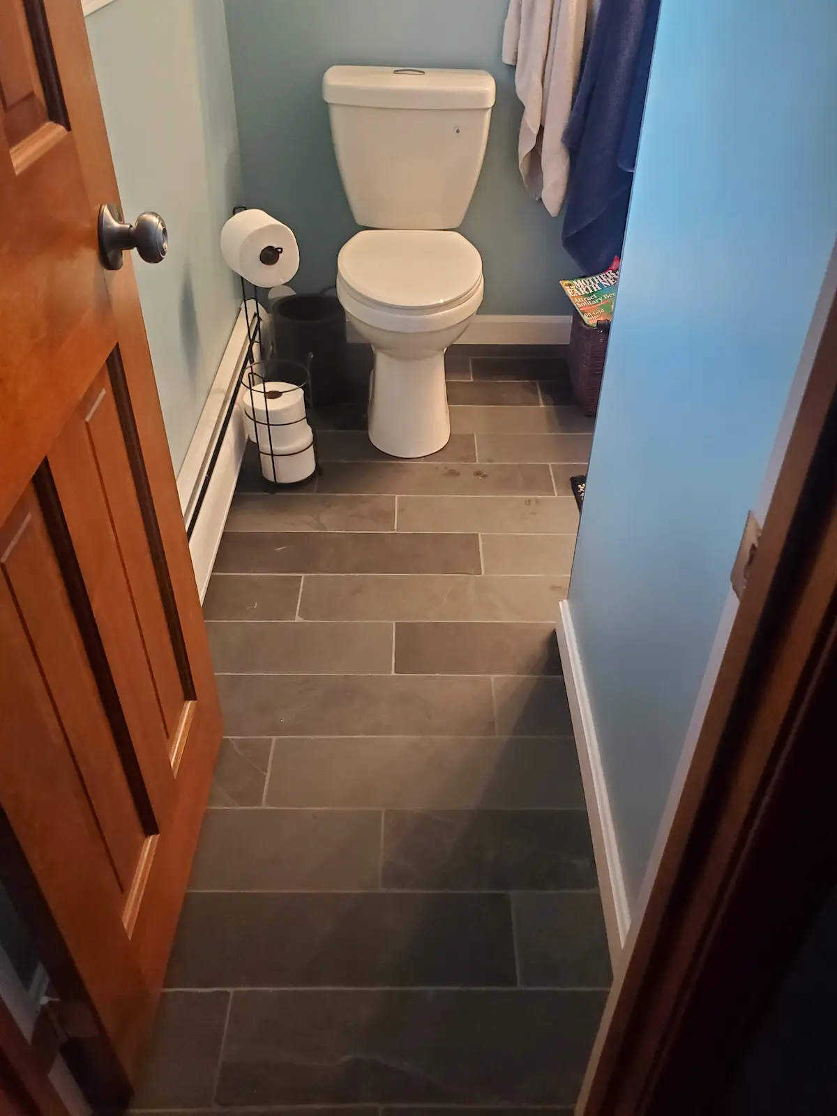 Engineered hardwood flooring project in Hudson area