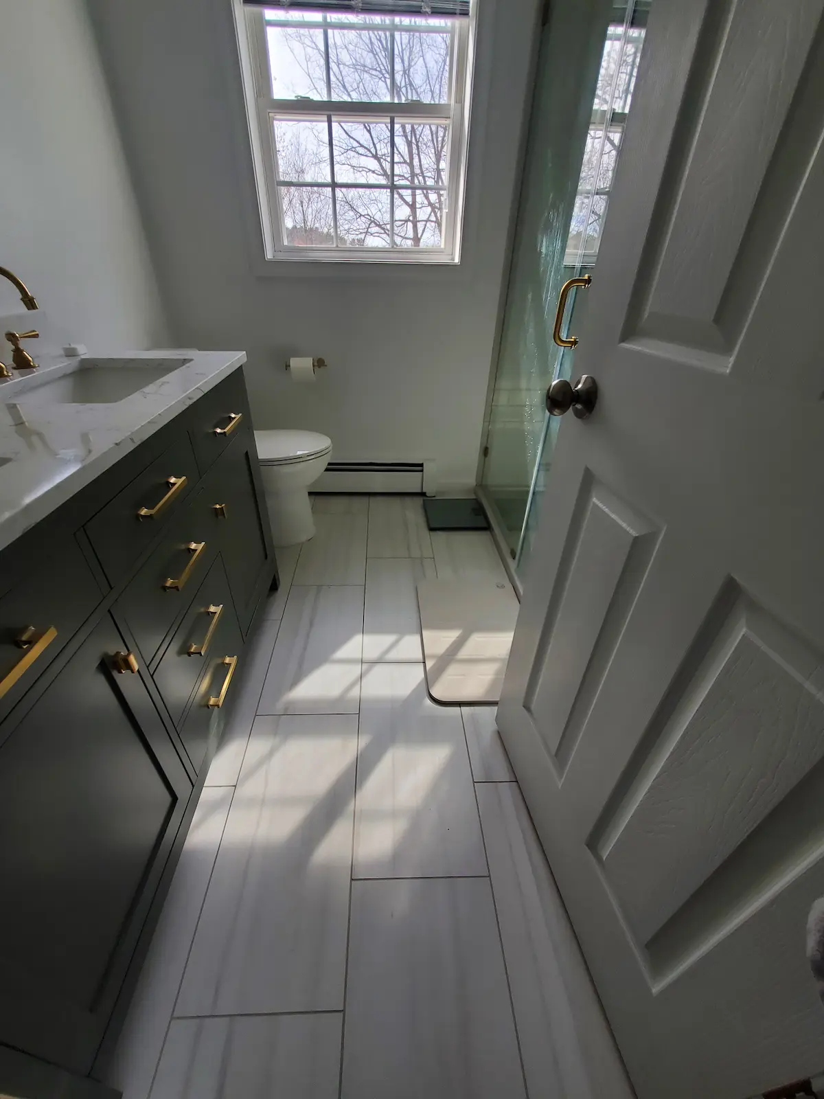 Durable vinyl flooring installation for modern NH home