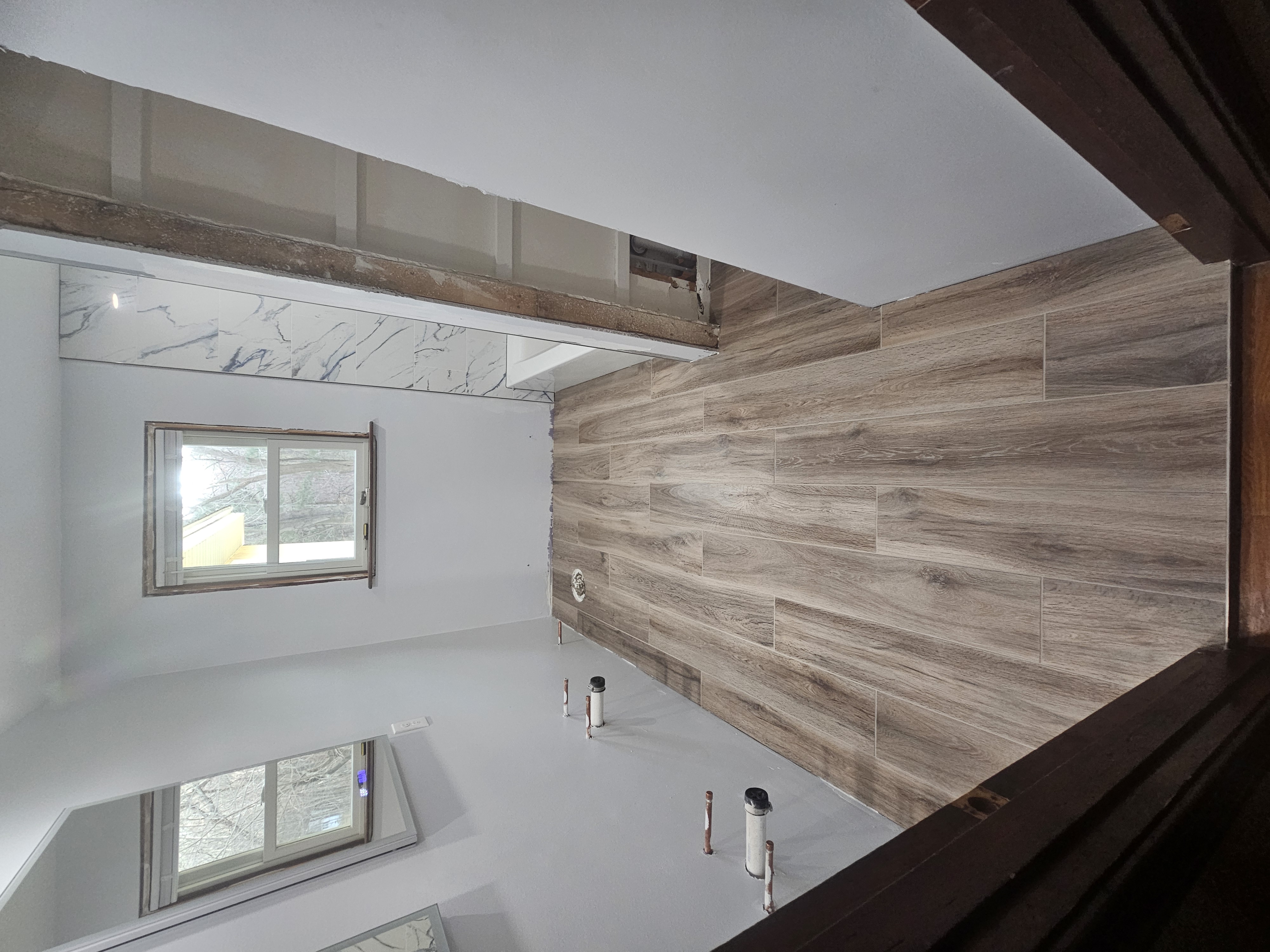 Professional flooring installation with attention to detail