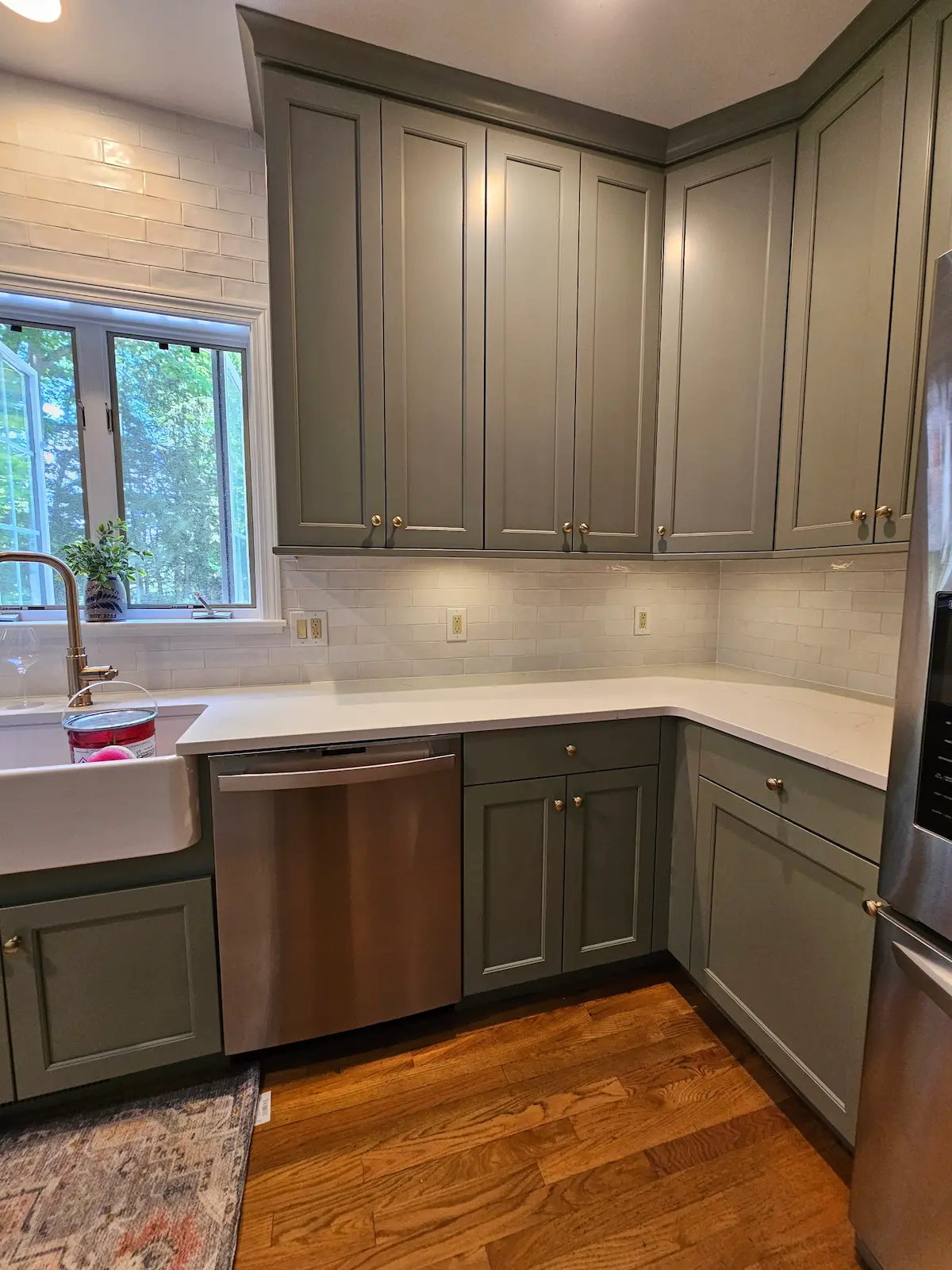 Updated kitchen featuring quality fixtures and professional craftsmanship