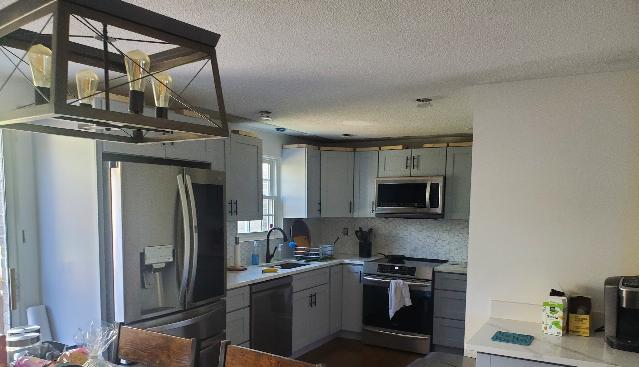 Custom kitchen design with functional layout and stylish finishes